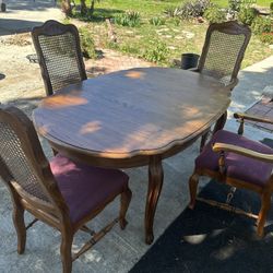 Dining Room Table And Chairs