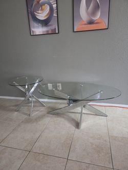 2pc coffee table set