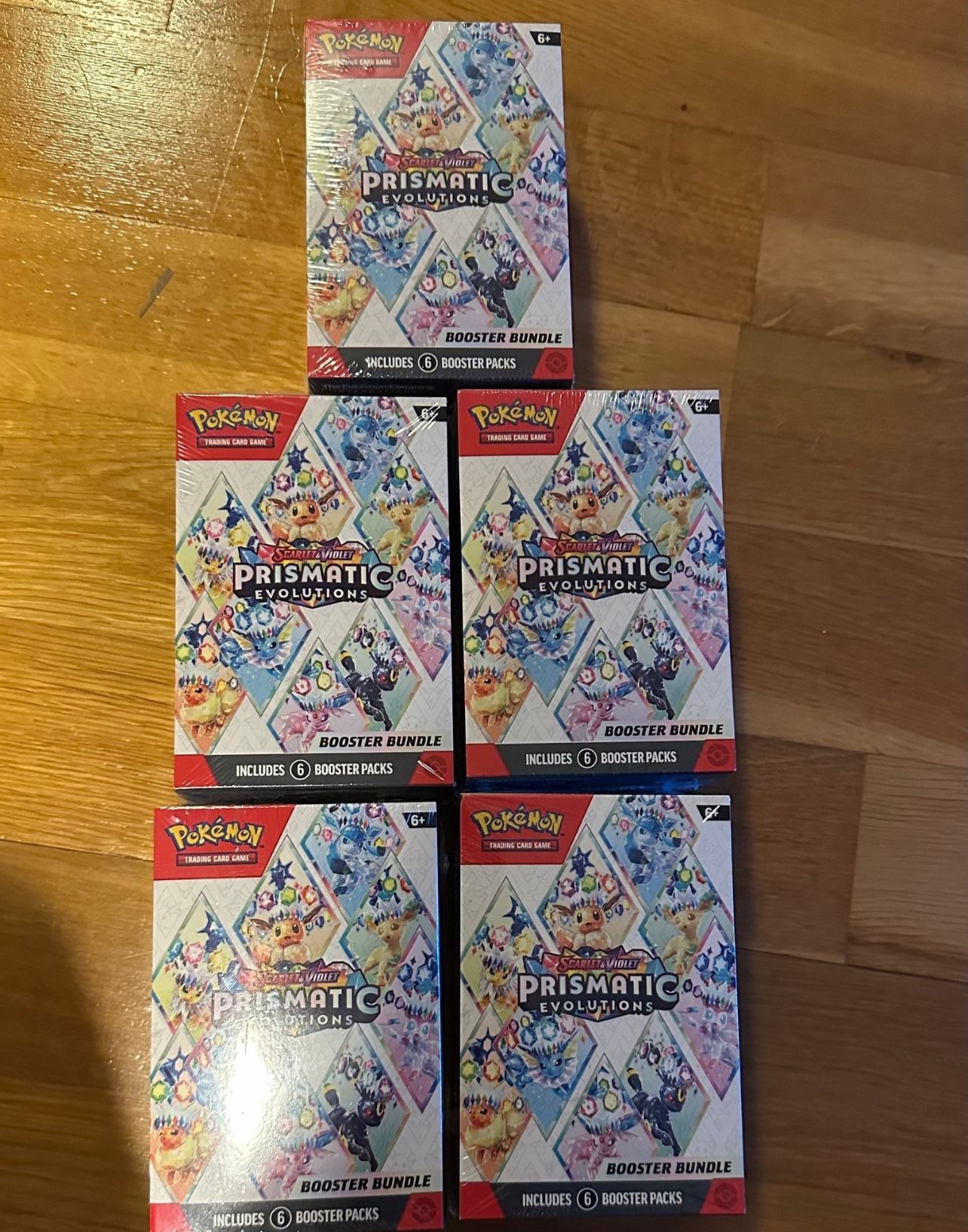 Pokemon Prismatic Booster Bundle