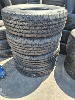 Firestone LT275/70R18 set of four Used tires $400