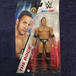 WWE Main Event Series 150 The Rock Action Figure