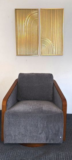 Wall Art Set Of 2 Elysia Abstract Metal,Brand New