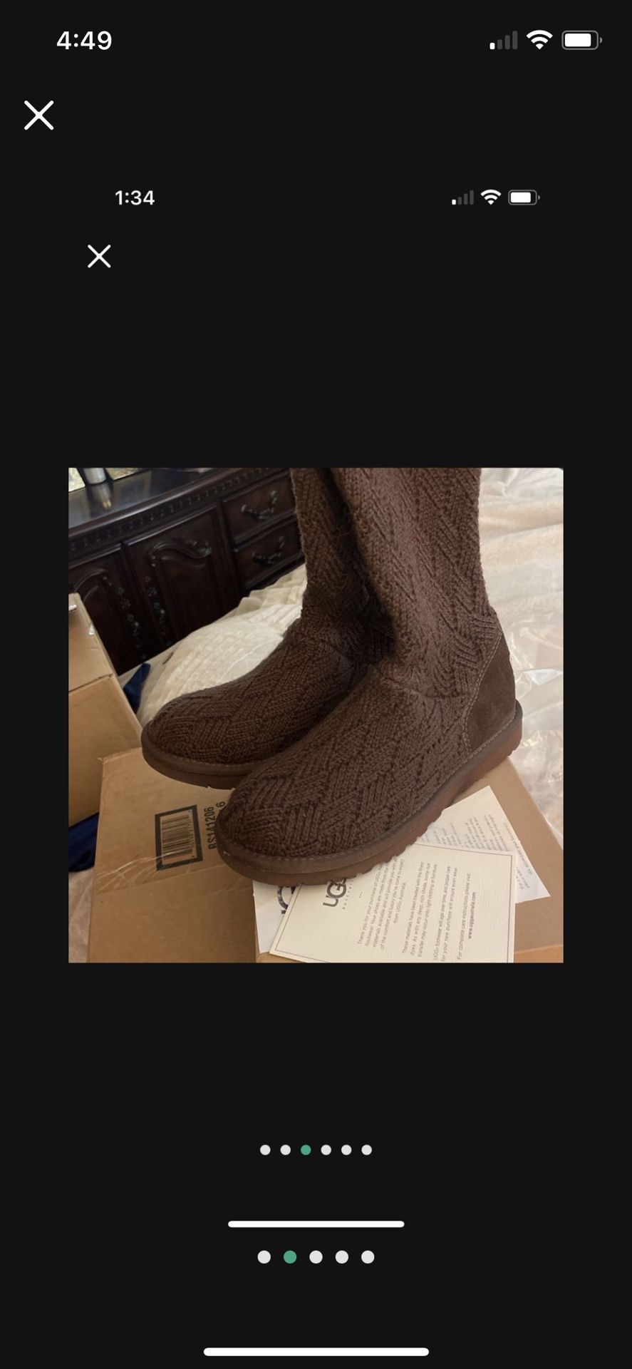 Ugg Boots Size 5 New