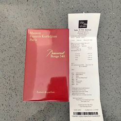 BRAND NEW Baccarat Rouge 540  Perfume