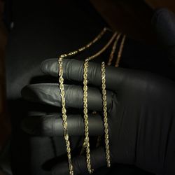 Gold Rope Bracelet