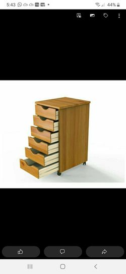 New in box 6drawer rolling cart see pictures for dimensions
