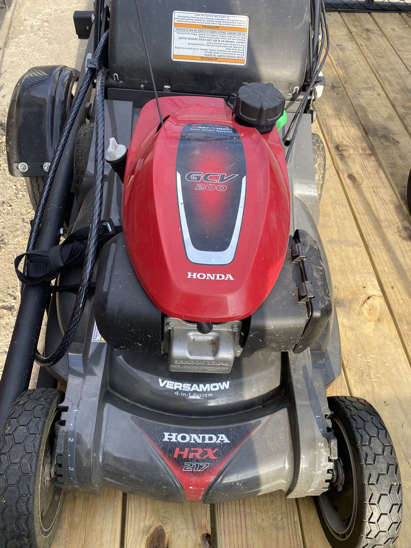 Honda Mower HRX 217