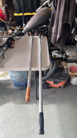 Telescoping, dock, line, hook, and sure hold cleaning brush handle