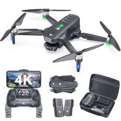 ATTOP Drones with Camera for Adults 4k EIS Camera, 2-Axis Gimbal GPS Drone with Brushless Motor, 60Mins Flight Time, 5G Wi-Fi Transmission - Toy Toys 