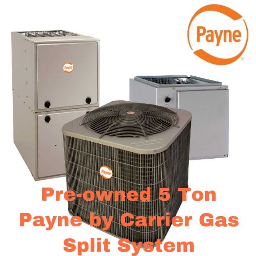 Pre-Owned 5 Ton Payne by Carrier Gas Split System