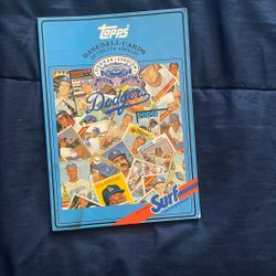 Topps Dodgers Baseball Card Book