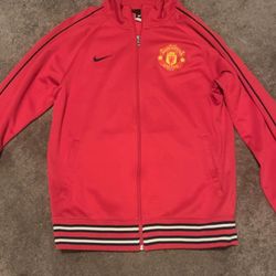 Vintage Man U  Quarter Zip (Medium)