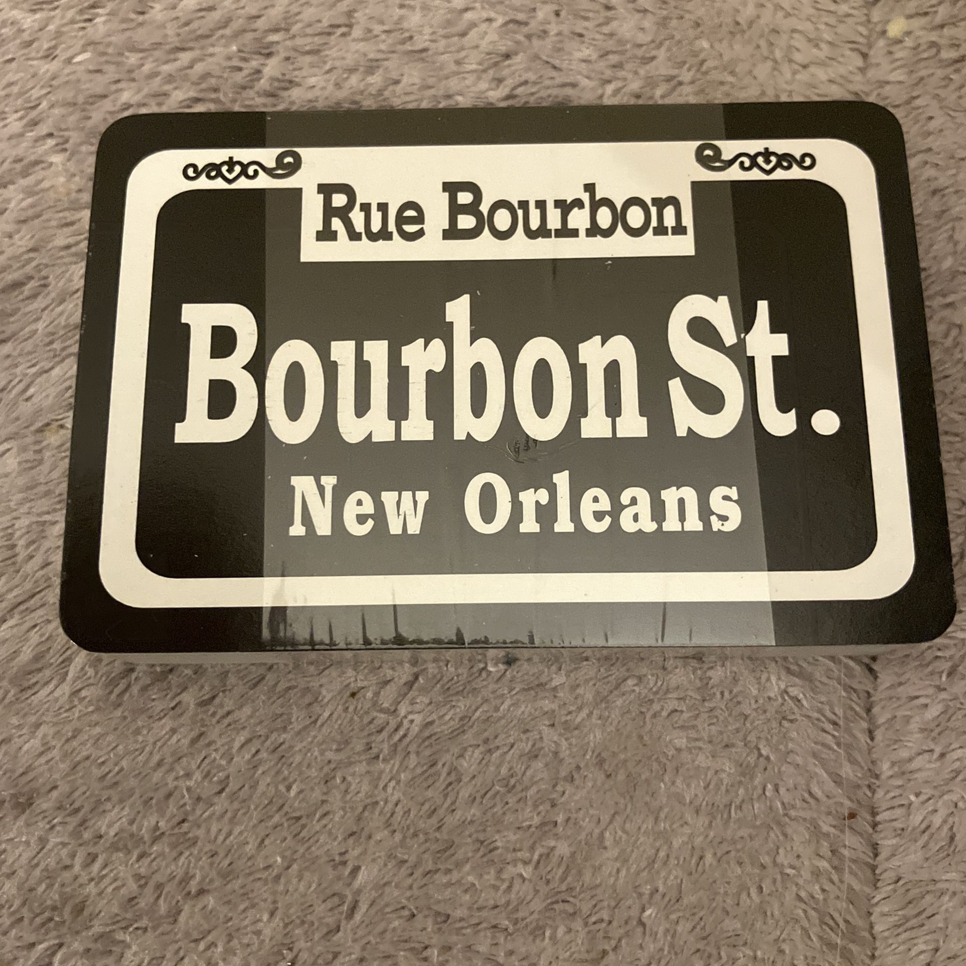 Bourbon St. New Orleans Souvenir Deck Of Playing cards