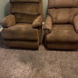 La-Z-Boy Recliners Set If Two