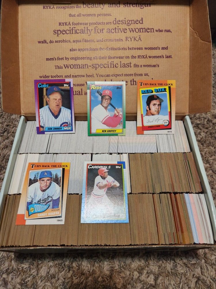 Vintage 1980-90s Baseball Cards Random 50 Card For 15 Dollars