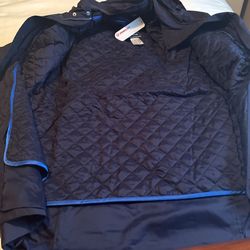 Lans End Men’s Size Large Winter Coat With Liner Brand New