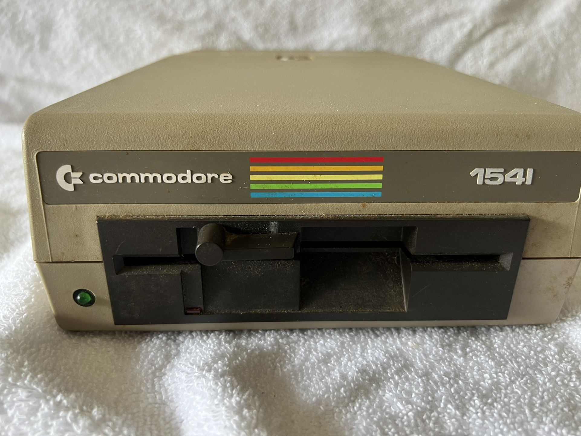Vintage Commodore 5.25in Floppy Disk Drive Model 1541 - untested - Sold AS IS