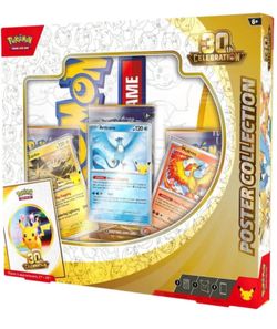 30th pokemon poster collection brand new!