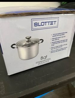 Stainless steel stock pot