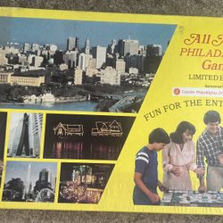 Vintage All About Philadelphia board game from 1979