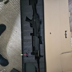 Airsoft M249 Full Metal Eith Accessories 