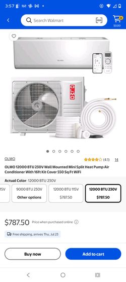 Olmo AC with heat pump