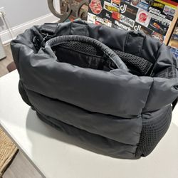 Black Padded Tote Bag 