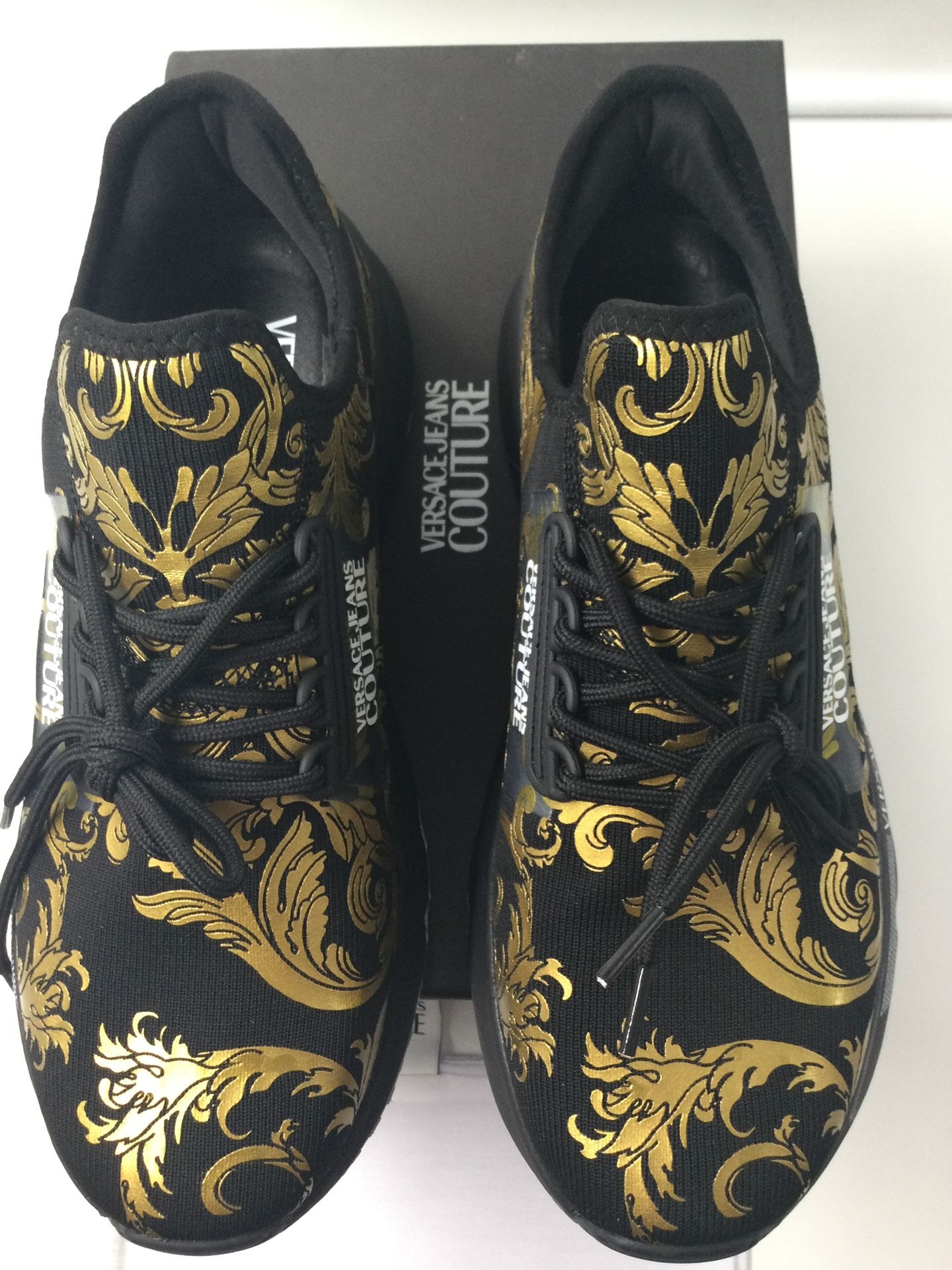 NWT: Versace Jeans Couture Sneakers BAROCCA Men’s Size 8 US EU/41.
