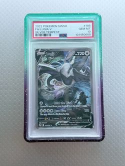 Lugia V Full Art PSA 10 Silver Tempest #186