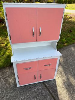 Awesome Solid Wood Childs Play Pantry Cupboard
