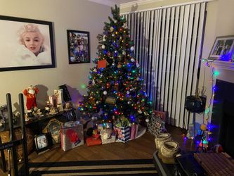 7ft artificial Christmas tree