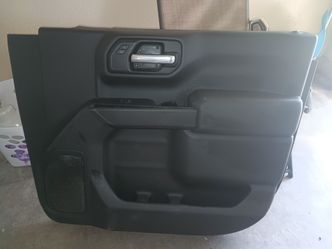 Door Panel Front Passenger Side GMC Sierra Silverado 2019-2025