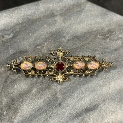 Gold Plated Sterling Silver Sarah, Coventry Brooch