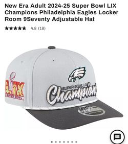 BRAND NEW Philadelphia Eagles Super Bowl SnapBack Hat