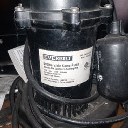 Everbilt Submersible Sump Pump 