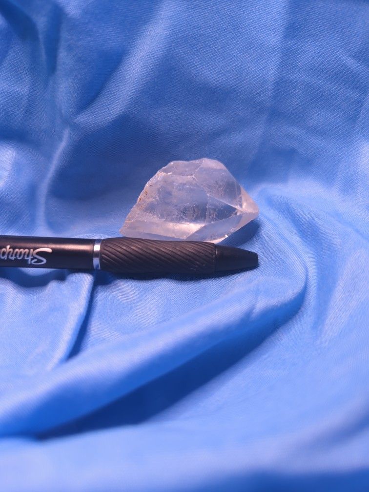 Quartz Crystal Charged By The April 8th 2024 Solar Eclipse Under 90% Totality
