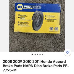 Honda Accord Brake Pads