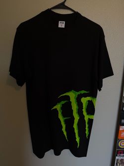 FTP x Monster Energy Black Graphic T-Shirt