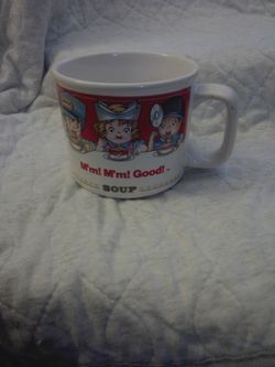 Vintage Campbell's Soup Kids M'm! M'm! Good! Ceramic Mug