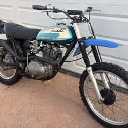 1974 Honda xl350 dirt bike