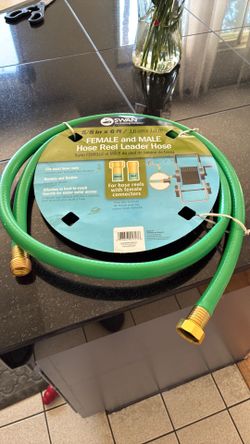 Female and Male Hose Reel Leader Hose