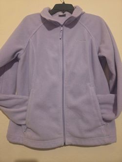 Columbia Full-Zip Fleece Jacket Lavender