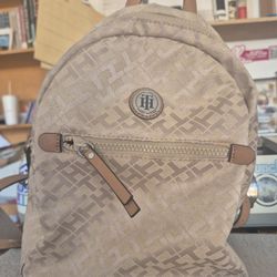 Tommy Hilfiger Signature Print Mini Backpack