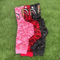 Bape Zip Ups