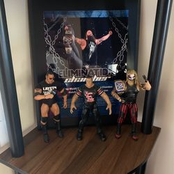 WWE Figures And Frame