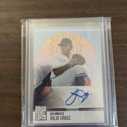 Dodgers Julio Urias RC Auto