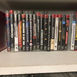 Play Stastion3  games $10.00Dollars EACH