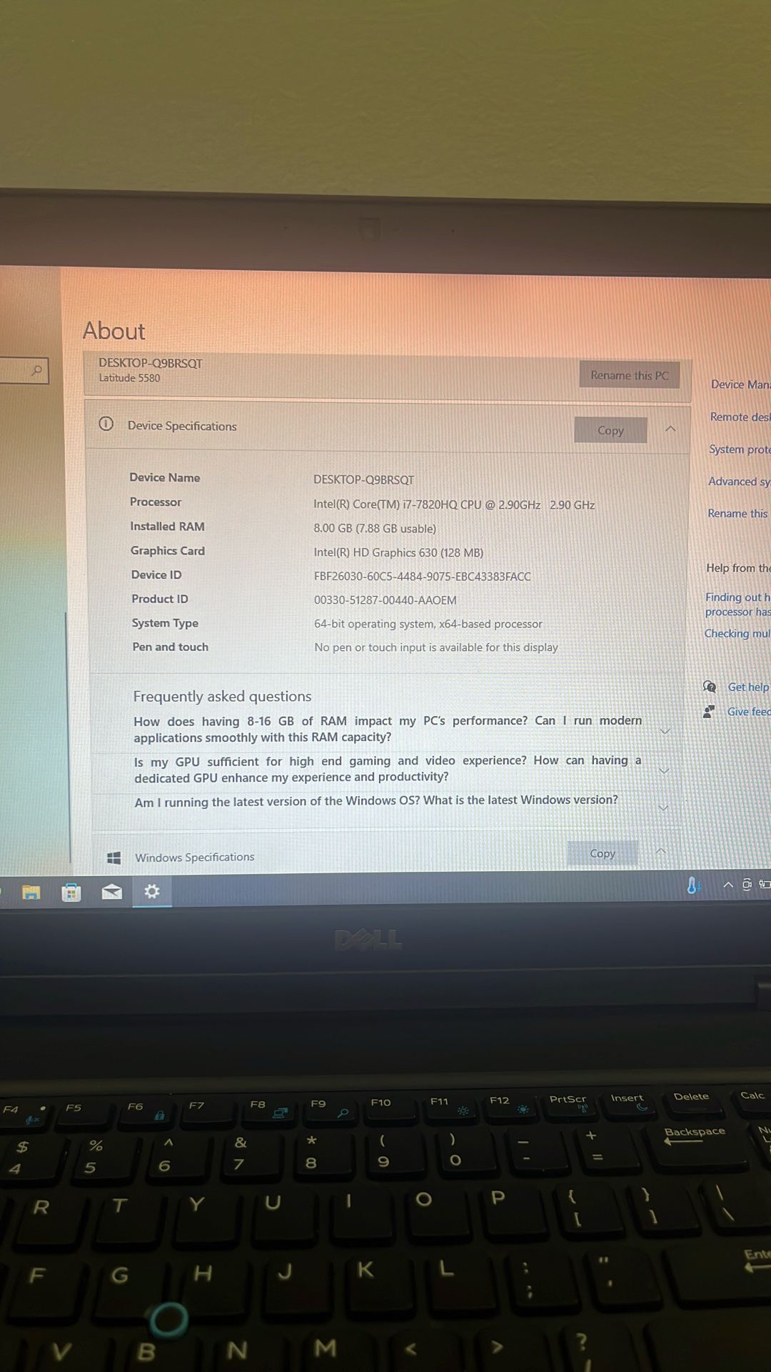 Dell Laptop