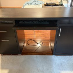 Black Computer Desk