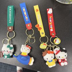 Collectible keychain  example hello kitty